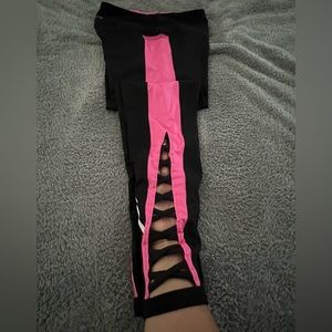 Pink leggings